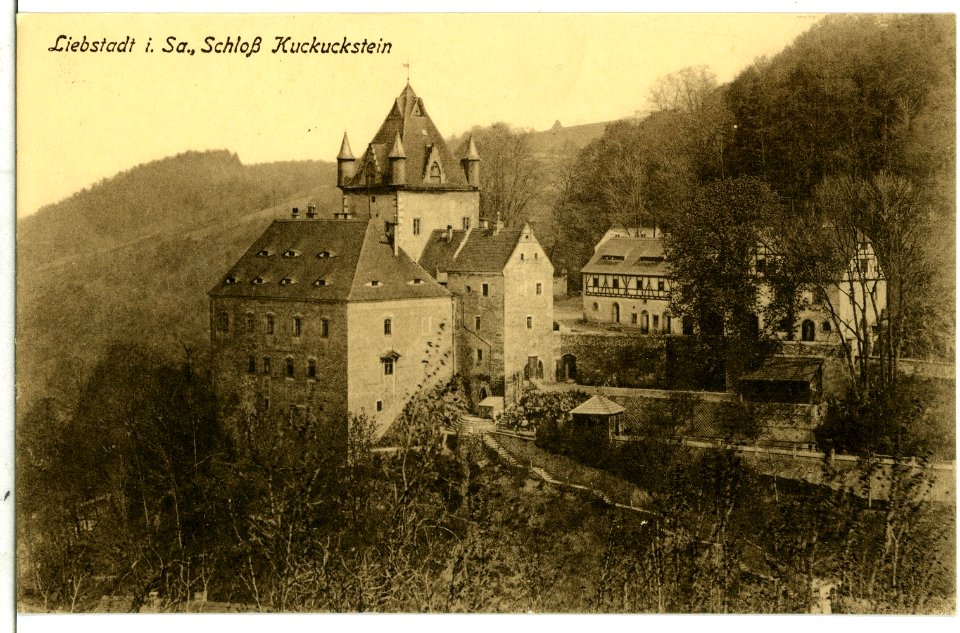 10815-Liebstadt-1909-Schloß Kuckucksstein-Brück & Sohn Kunstverlag