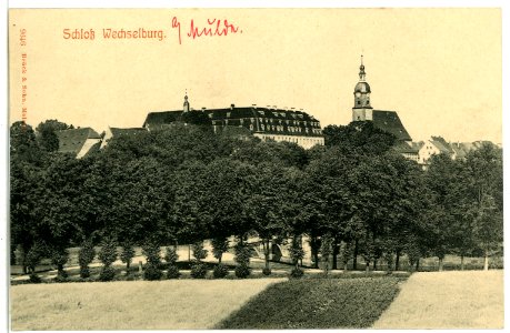 09646-Wechselburg-1908-Schloß-Brück & Sohn Kunstverlag