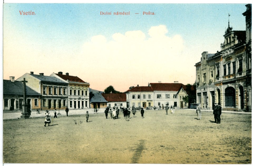 10696-Vsetin-1909-Posta-Brück & Sohn Kunstverlag