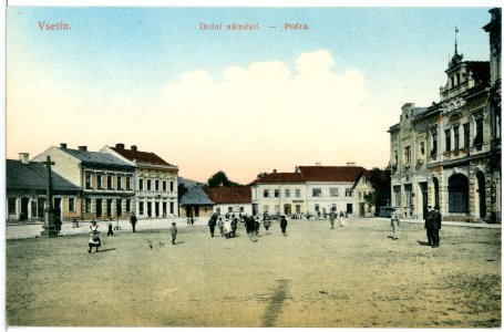 10696-Vsetin-1909-Posta-Brück & Sohn Kunstverlag