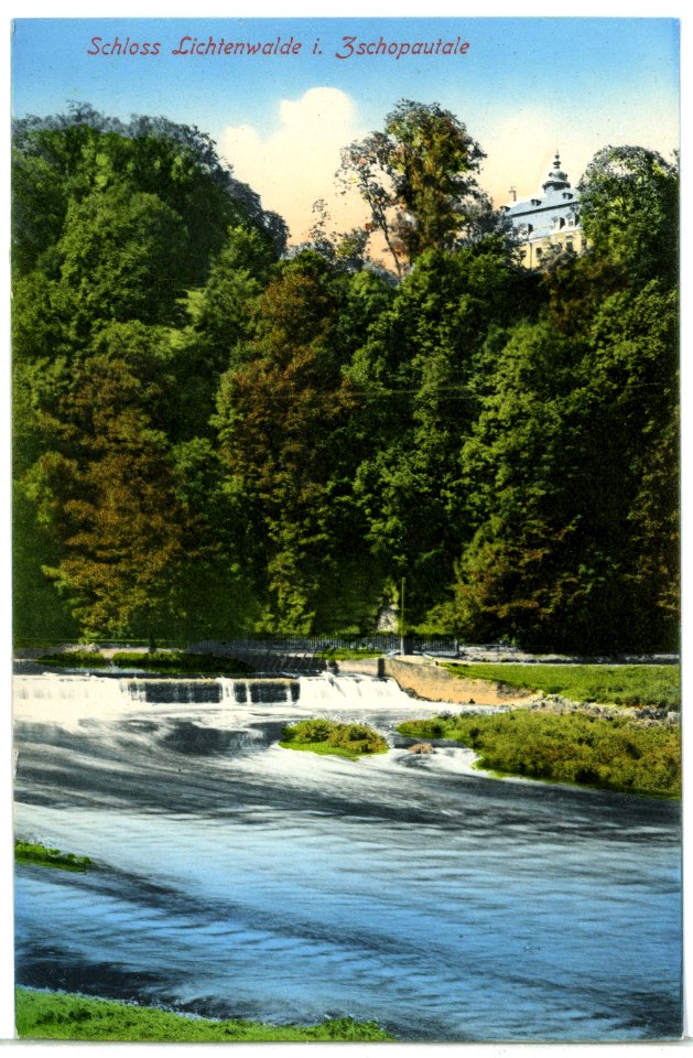 09699-Lichtenwalde-1908-Schloß und Zschopau-Brück & Sohn Kunstverlag