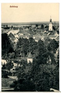 09889-Radeburg-1908-Blick auf Radeburg-Brück & Sohn Kunstverlag