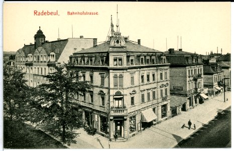 10926-Radebeul-1909-Bahnhofstraße-Brück & Sohn Kunstverlag