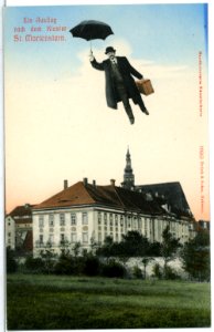 10683-Marienstern-1909-Kloster - Fliegender Mann-Brück & Sohn Kunstverlag