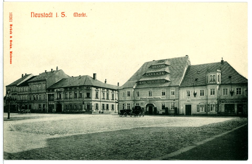 10261-Neustadt-1908-Markt-Brück & Sohn Kunstverlag