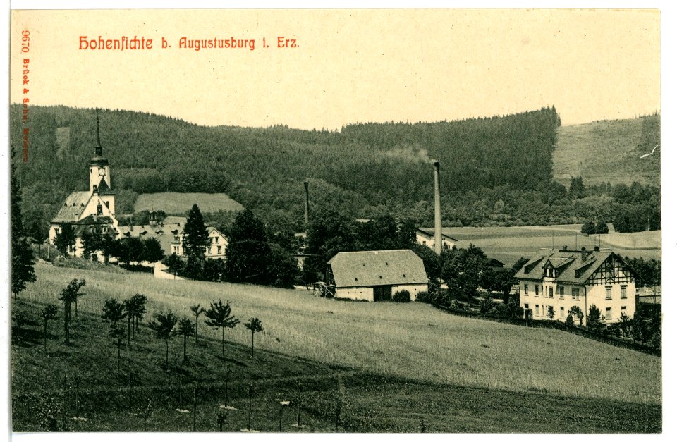 09670-Hohenfichte-1908-Blick auf Hohenfichte-Brück & Sohn Kunstverlag