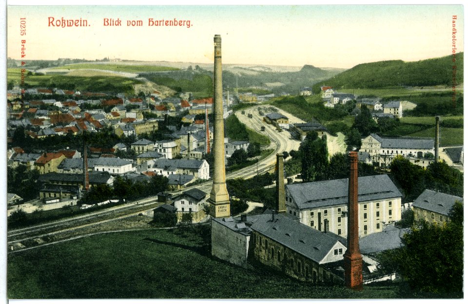10235-Roßwein-1908-Blick auf Roßwein vom Hartenberg-Brück & Sohn Kunstverlag