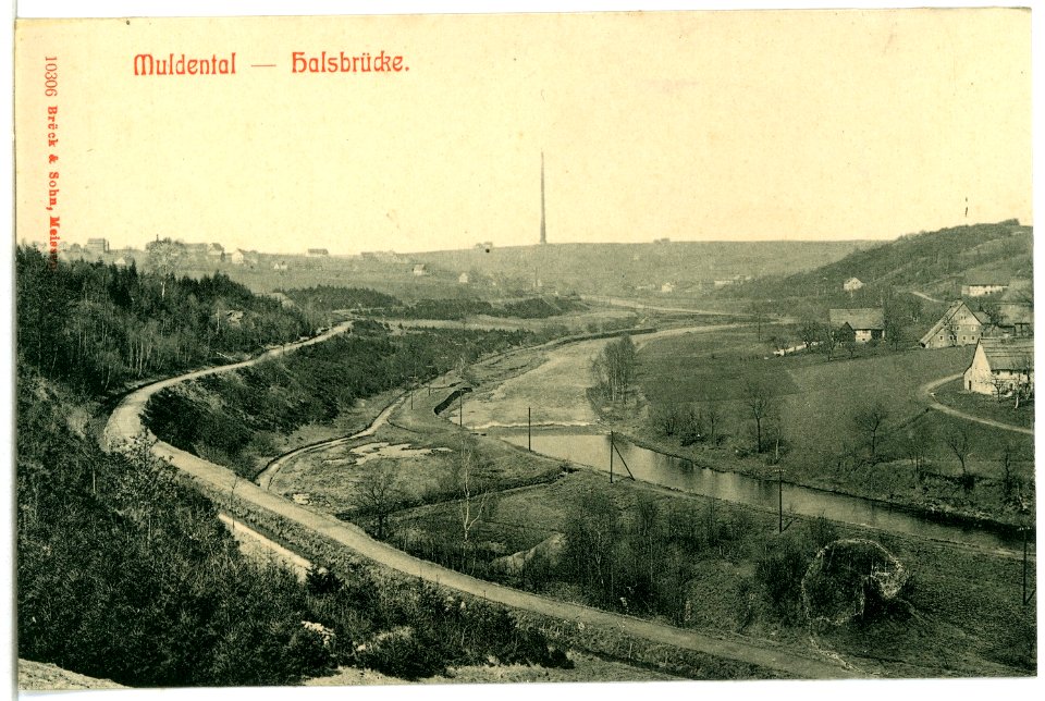 10306-Halsbrücke-1908-Muldental-Brück & Sohn Kunstverlag
