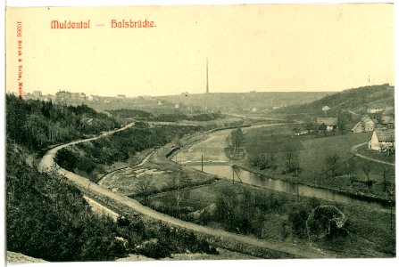 10306-Halsbrücke-1908-Muldental-Brück & Sohn Kunstverlag