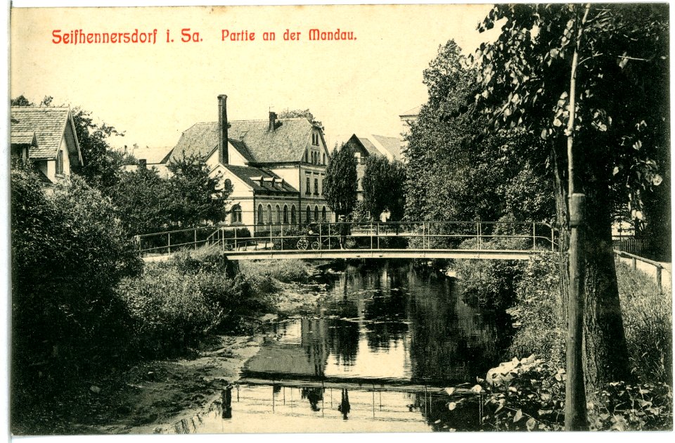 11196-Seifhennersdorf-1910-an der Mandau-Brück & Sohn Kunstverlag