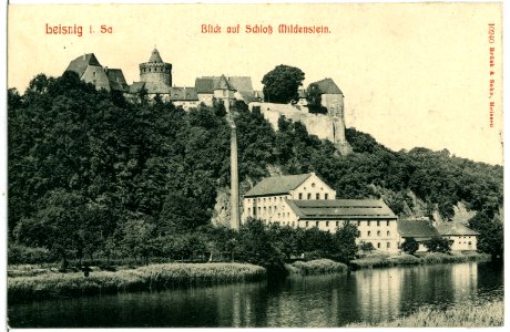 10240-Leisnig-1908-Schloß Mildenstein-Brück & Sohn Kunstverlag