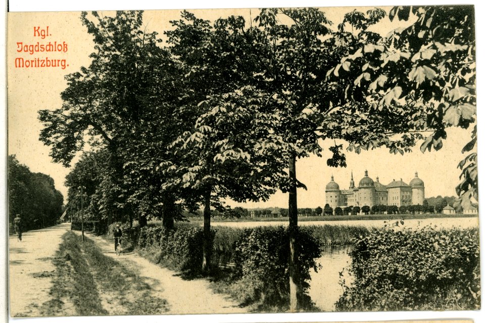 10607-Moritzburg-1909-Jagdschloß-Brück & Sohn Kunstverlag
