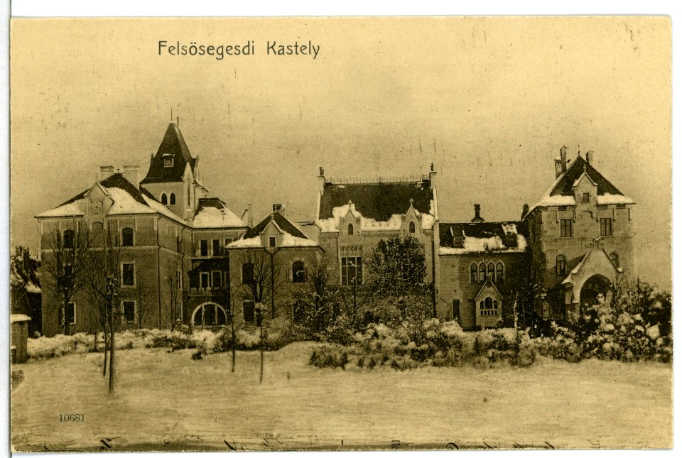 10681-Segesd-1909-Felsösegesdi Kastely-Brück & Sohn Kunstverlag