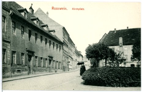 10114-Roßwein-1908-Kirchplatz-Brück & Sohn Kunstverlag