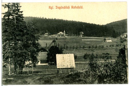 10615-Rehefeld-1909-Jagdschloß-Brück & Sohn Kunstverlag