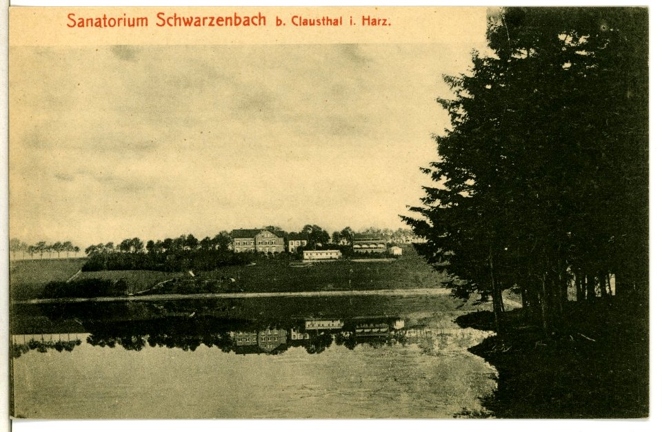 10639-Schwarzenbach bei Clausthal-1909-Sanatorium-Brück & Sohn Kunstverlag