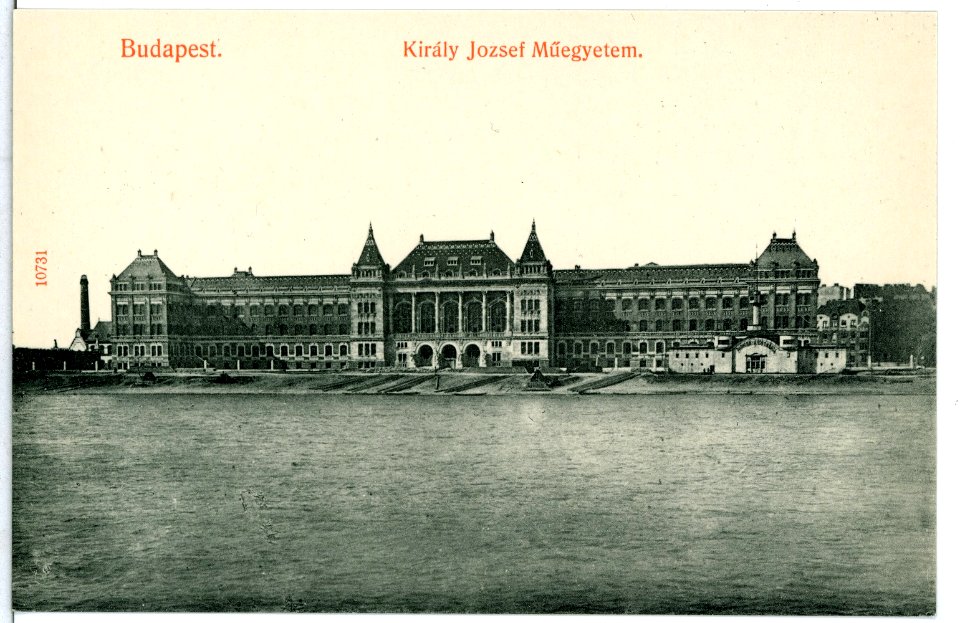 10731-Budapest-1909-Kiraly Jozsef Müegyetem-Brück & Sohn Kunstverlag