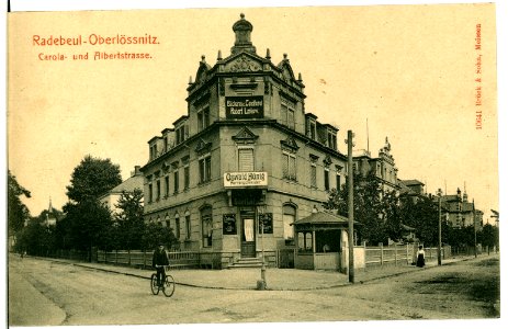 10641-Radebeul-1909-Carola - und Albertstraße-Brück & Sohn Kunstverlag