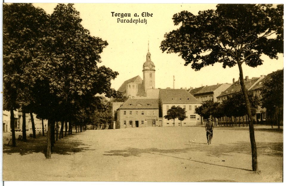 10101-Torgau-1908-Paradeplatz-Brück & Sohn Kunstverlag