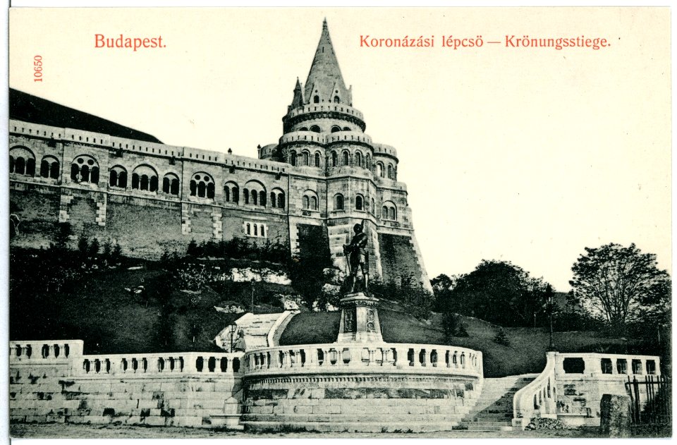 10650-Budapest-1909-Königsstiege-Brück & Sohn Kunstverlag