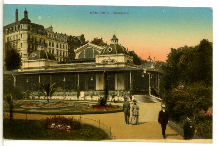 09936-Karlsbad-1908-Stadtpark-Brück & Sohn Kunstverlag