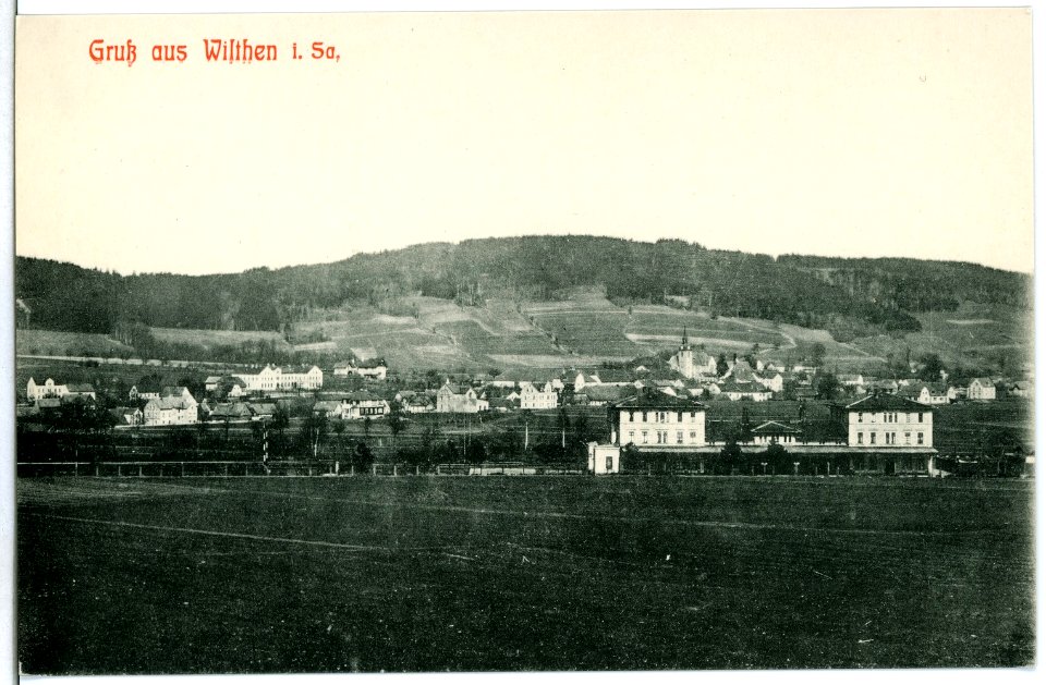 10723-Wilthen-1909-Blick auf Wilthen-Brück & Sohn Kunstverlag