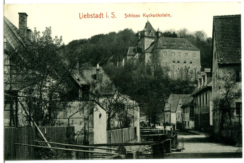 10817-Liebstadt-1909-Schloß Kuckucksstein-Brück & Sohn Kunstverlag