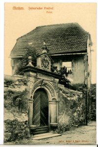 09974-Meißen-1908-Jahna`scher Freihof - Portal-Brück & Sohn Kunstverlag