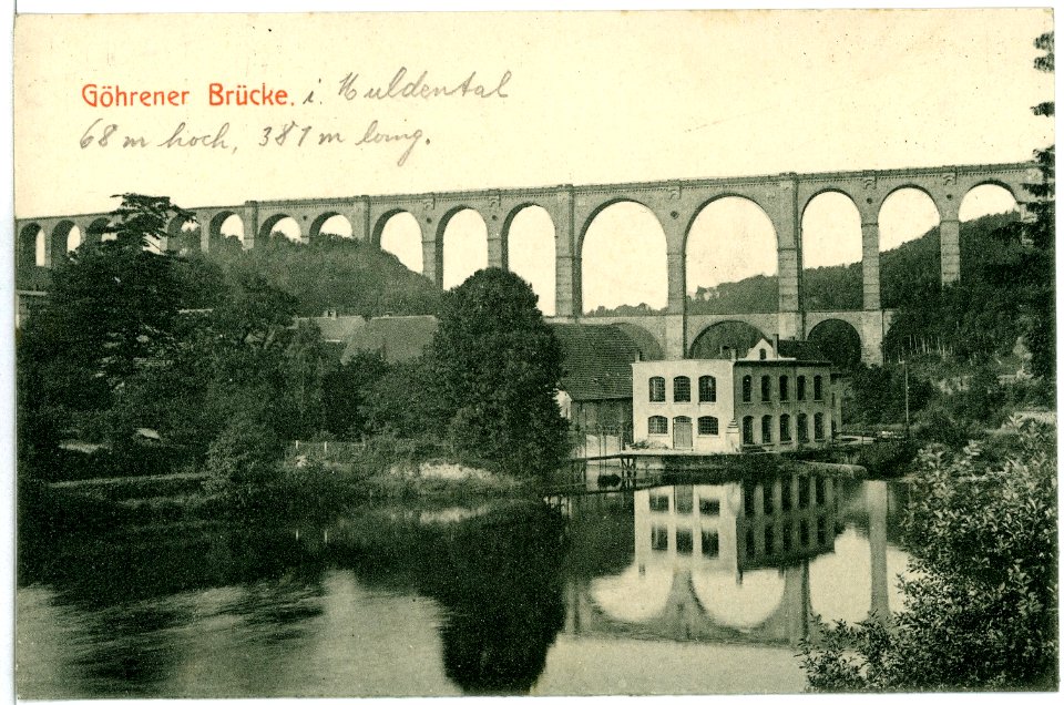 10153-Göhren (Wechselburg)-1908-Brücke-Brück & Sohn Kunstverlag