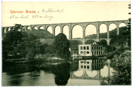 10153-Göhren (Wechselburg)-1908-Brücke-Brück & Sohn Kunstverlag