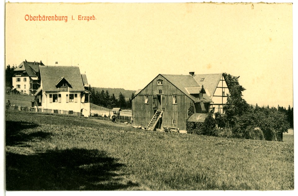 09813-Oberbärenburg-1908-Blick auf Oberbärenburg-Brück & Sohn Kunstverlag