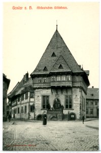 09747-Goslar-1908-Altdeutsches Gildehaus-Brück & Sohn Kunstverlag