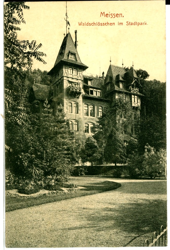 10325-Meißen-1908-Waldschlößchen-Brück & Sohn Kunstverlag