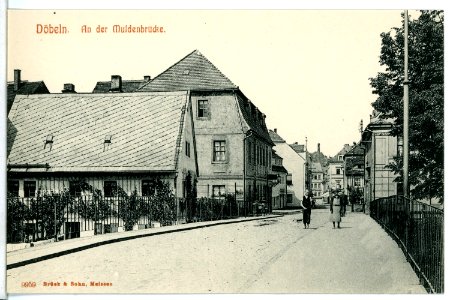09959-Döbeln-1908-An der Muldenbrücke-Brück & Sohn Kunstverlag