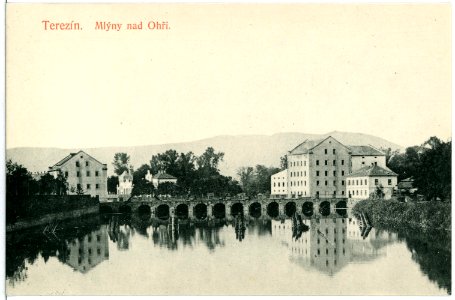 10693-Theresienstadt-1909-Mühlen an der Eger-Brück & Sohn Kunstverlag