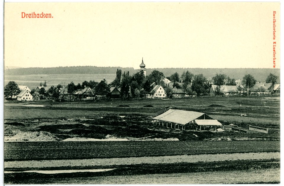 10292-Dreihacken-1908-Blick auf Dreihacken-Brück & Sohn Kunstverlag