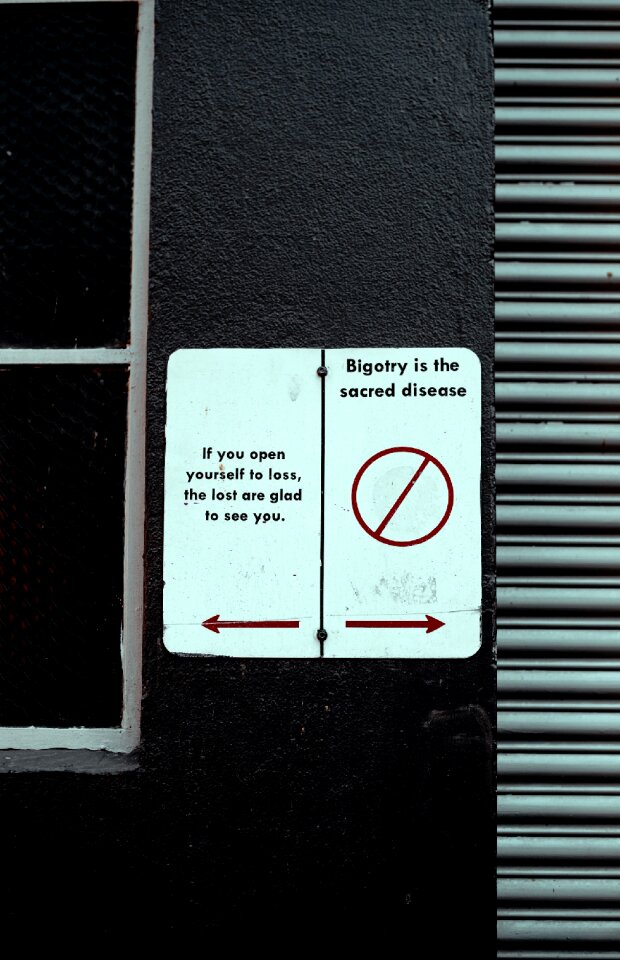 Wall sign left