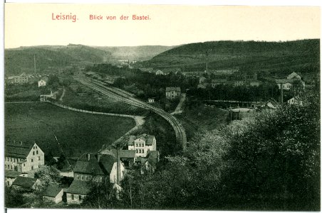 10278-Leisnig-1908-Blick von der Bastei-Brück & Sohn Kunstverlag