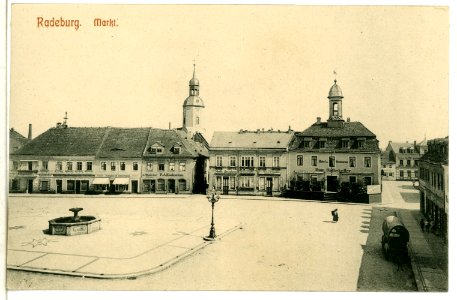 09893-Radeburg-1908-Markt-Brück & Sohn Kunstverlag