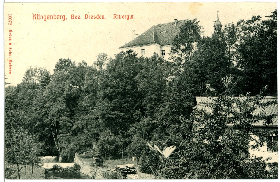 10072-Klingenberg-1908-Rittergut-Brück & Sohn Kunstverlag