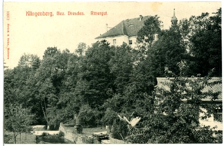 10072-Klingenberg-1908-Rittergut-Brück & Sohn Kunstverlag