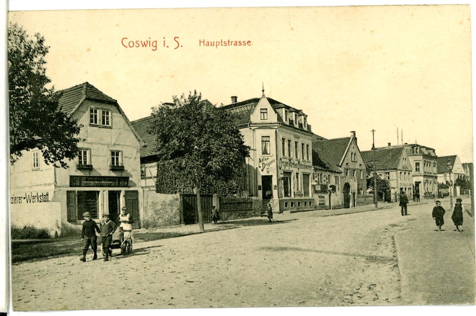 09722-Coswig-1908-Hauptstraße-Brück & Sohn Kunstverlag