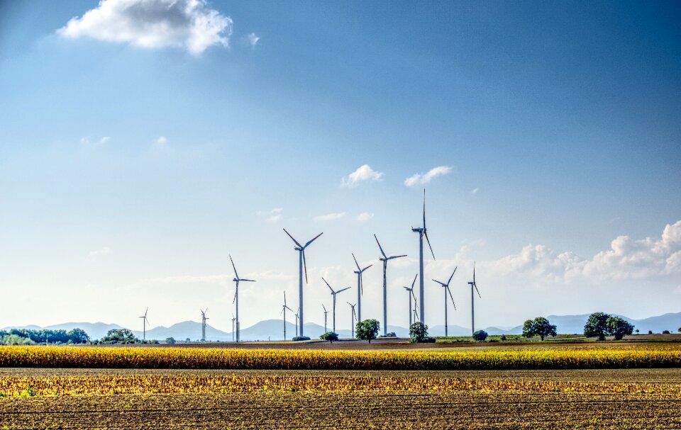 Blue environmental technology rotor