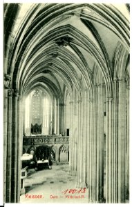10013-Meißen-1908-Dom Mittelschiff-Brück & Sohn Kunstverlag