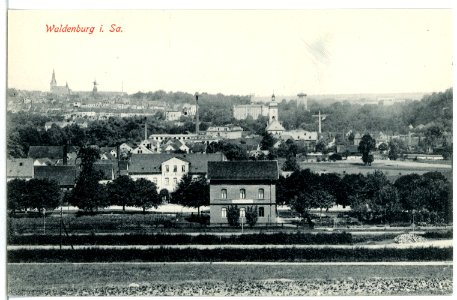 09589-Waldenburg-1908-Blick auf Waldenburg-Brück & Sohn Kunstverlag