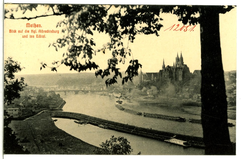 12051-Meißen-1910-Albrechtsburg und Dom von Proschwitz-Brück & Sohn Kunstverlag