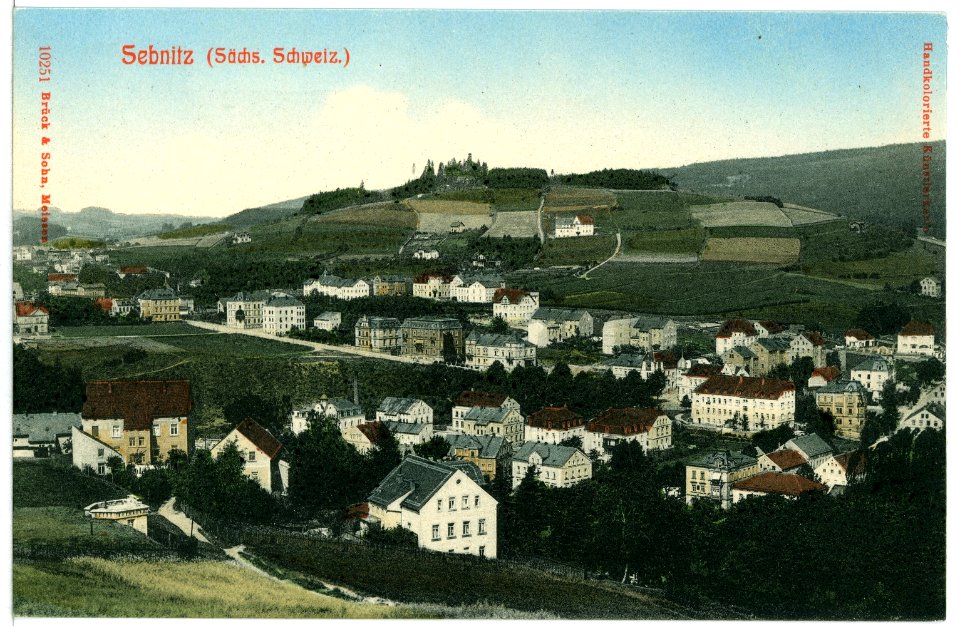 10251-Sebnitz-1908-Blick auf Sebnitz-Brück & Sohn Kunstverlag