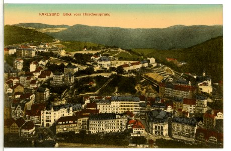 09843-Karlsbad-1908-vom Hirschensprung-Brück & Sohn Kunstverlag