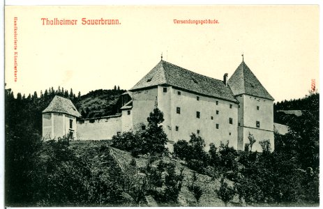 10293-Thalheim-1908-Thalheimer Sauerbrunn - Versendungsgebäude-Brück & Sohn Kunstverlag