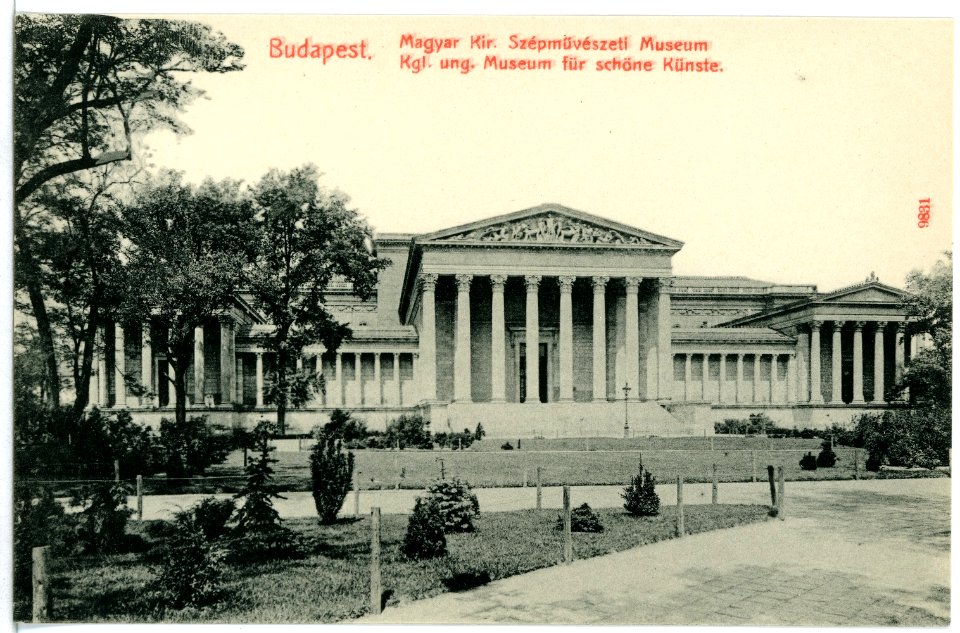 09831-Budapest-1908-Museum für schöne Künste-Brück & Sohn Kunstverlag